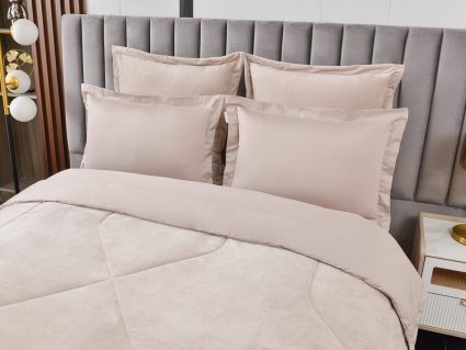 Комплект постельного белья Софи де Марко Энрике (крем) с одеялом Евро