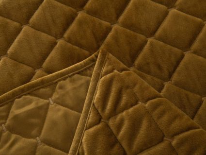 Покрывало Софи де Марко Натаниэль (горчичное) 160х220