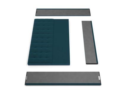 Кровать Lonax Аврора велюр Dolly-2 200х190