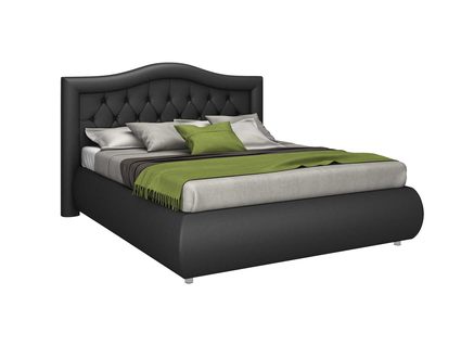 Кровать Sleeptek Premier 6 Экокожа Black 258