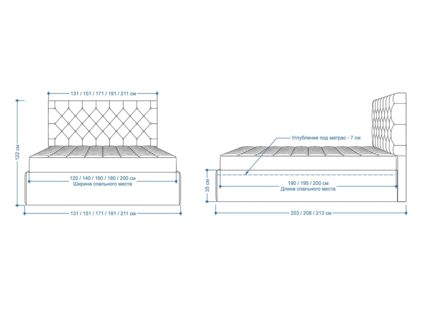 Кровать Lonax Элоиза велюр Dolly-17 (с основанием) 160х195