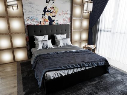 Кровать Димакс Нордо Альбус с подъемным механизмом 120х190