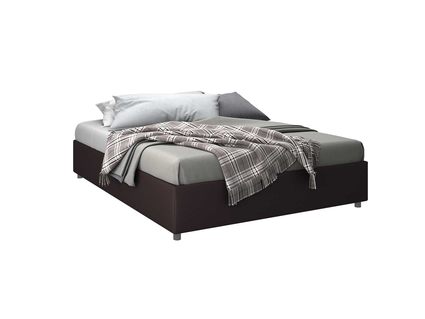 Кровать Sleeptek Premier 3 Экокожа Brown (с подъемным механизмом) 140х200