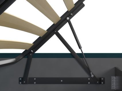 Кровать Lonax Кармела велюр Dolly-3 (с подъемным механизмом) 140х195