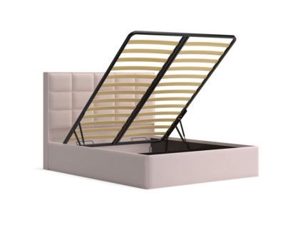 Кровать Lonax Адель велюр Dolly-3 (с подъемным механизмом) 140х190