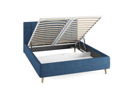 Кровать Сонум Alma Кашемир Серый (с подъемным механизмом) 200х190