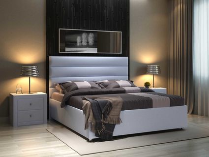 Кровать Sleeptek Premier 4 Велюр 20 (с подъемным механизмом) 140х200