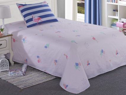 Комплект постельного белья Софи де Марко Фламинго (синий) 1,5-спальный