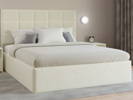 Кровать Lonax Адель велюр Dolly-17 (с подъемным механизмом)