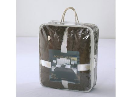 Покрывало Софи де Марко Аврил (шоколад) 220х240