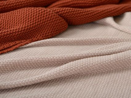 Покрывало Tkano Ethnic с вафельным рисунком 180х250