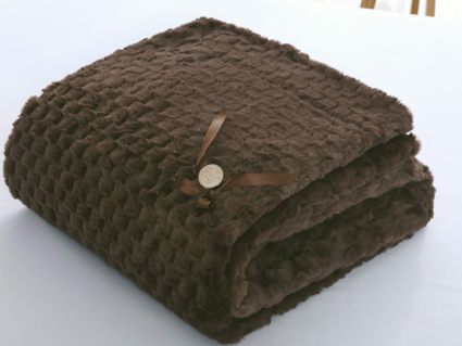 Покрывало Софи де Марко Аврил (шоколад) 220х240