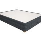 Кровать Mr.Mattress Twin Box велюр Grey 180х195