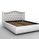 Кровать Sleeptek Premier 6 Экокожа White (с подъемным механизмом)