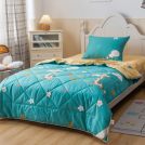 Комплект постельного белья Софи де Марко Giraffe (синий) с одеялом 1,5-спальный