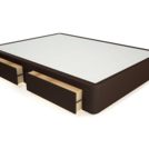 Кровать Mr.Mattress Site Box экокожа Brown 140х190