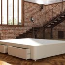 Кровать Mr.Mattress Site Box экокожа Beige 160х200